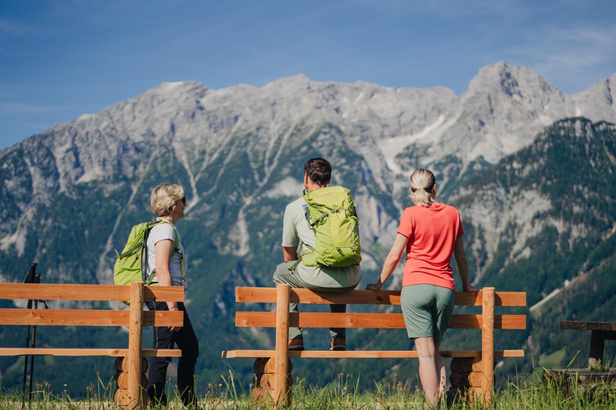 Relax- & Wanderhotel Poppengut Hinterstoder Zewnętrze zdjęcie