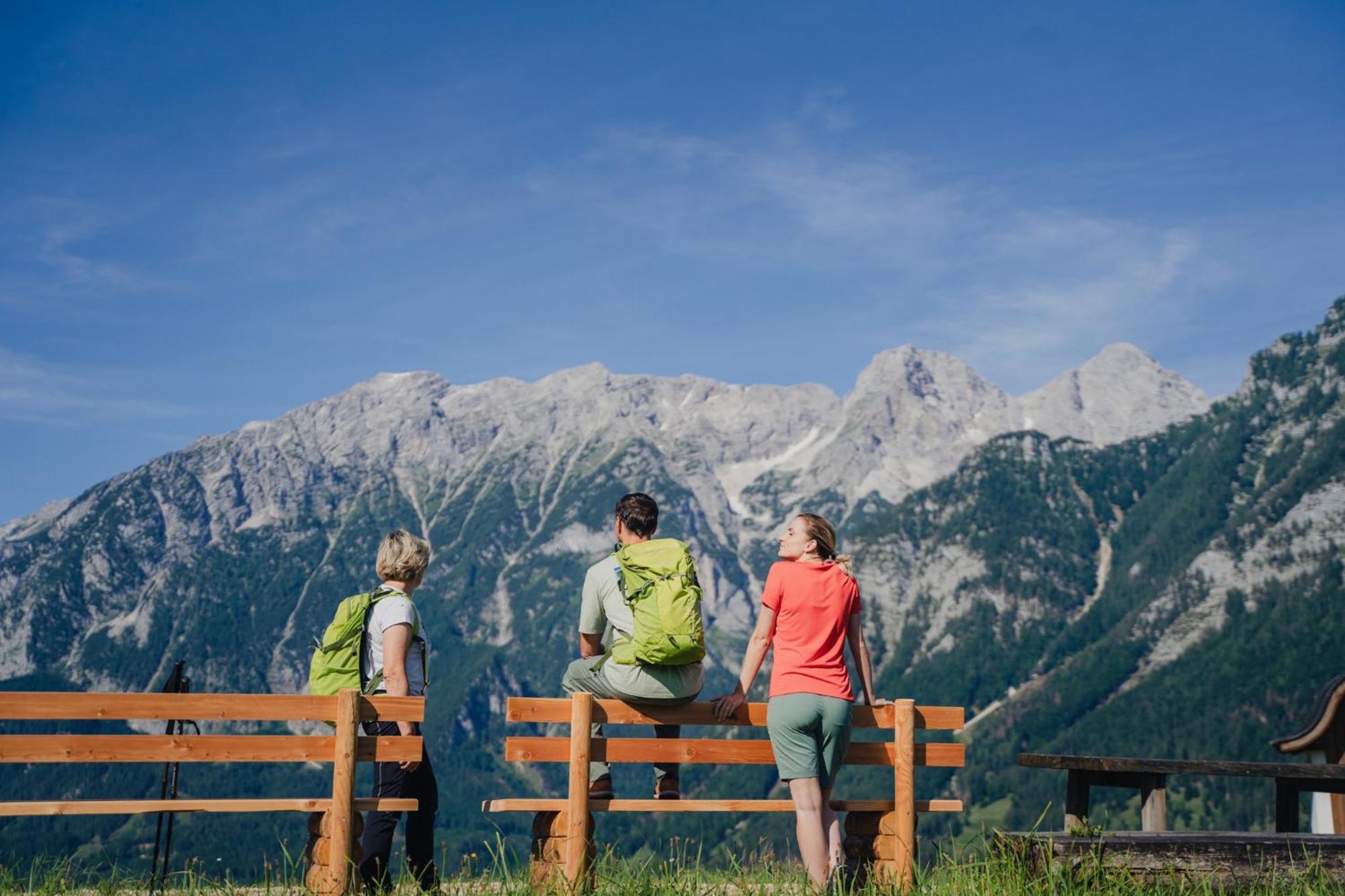 Relax- & Wanderhotel Poppengut Hinterstoder Zewnętrze zdjęcie