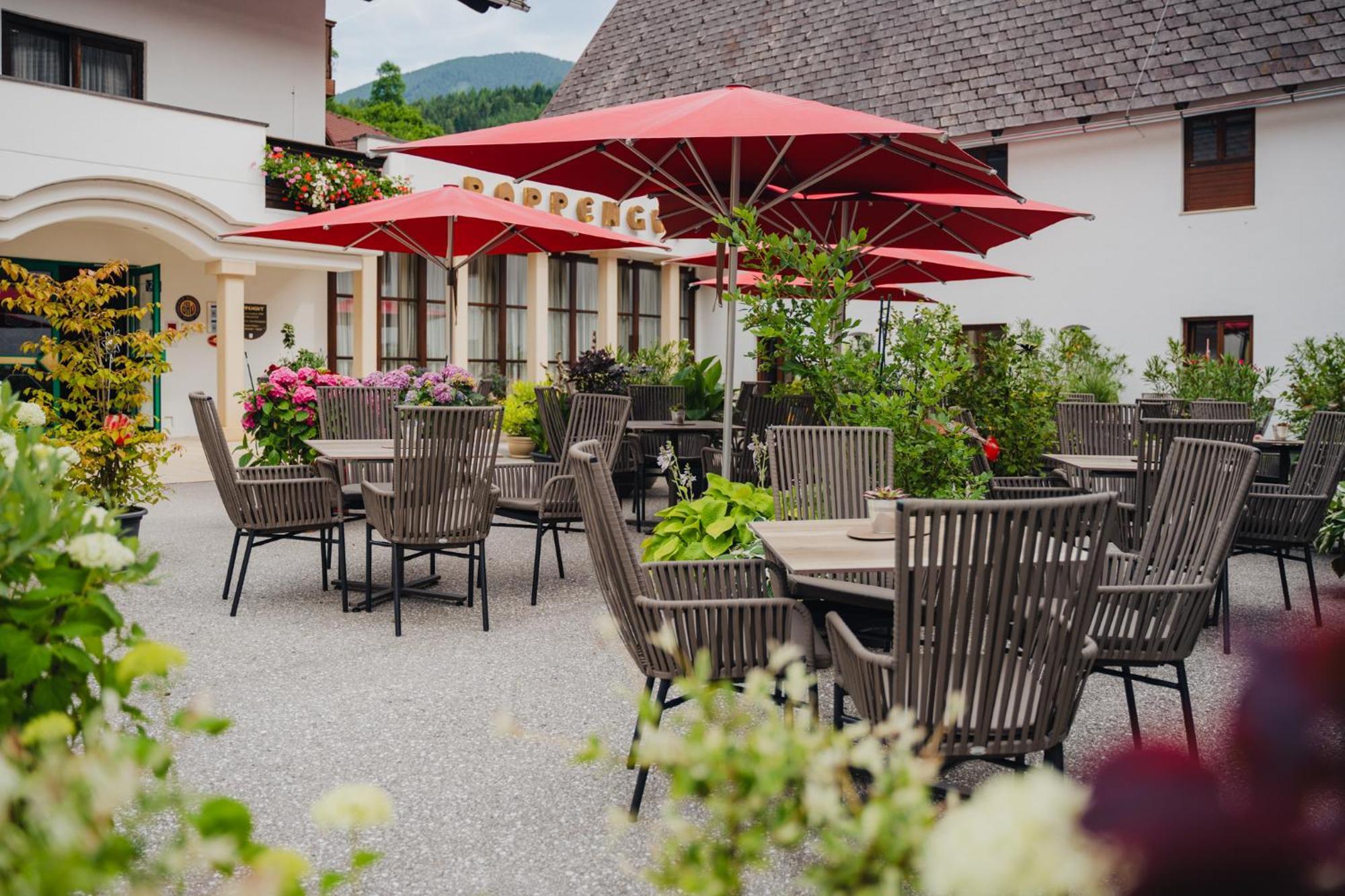 Relax- & Wanderhotel Poppengut Hinterstoder Zewnętrze zdjęcie